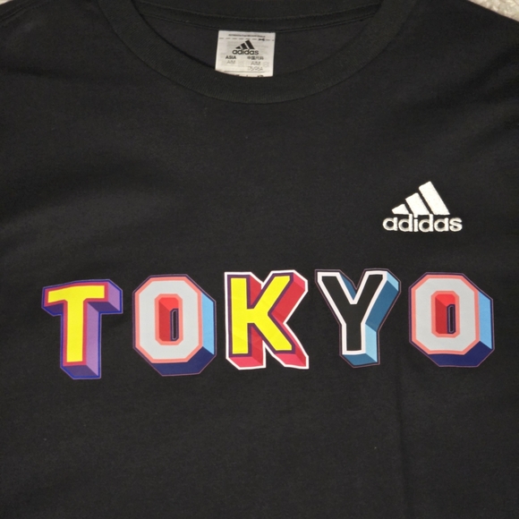 Adidas Tokyo T-Shirt Men's Medium - Picture 2 of 4